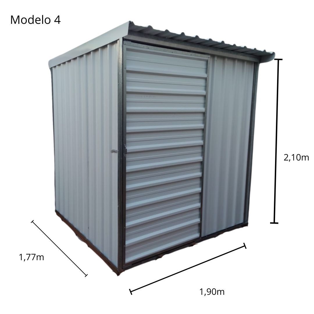 Container Para Obra Depósito de Ferramentas ou Materiais - Modelo 4 - Imagem 2