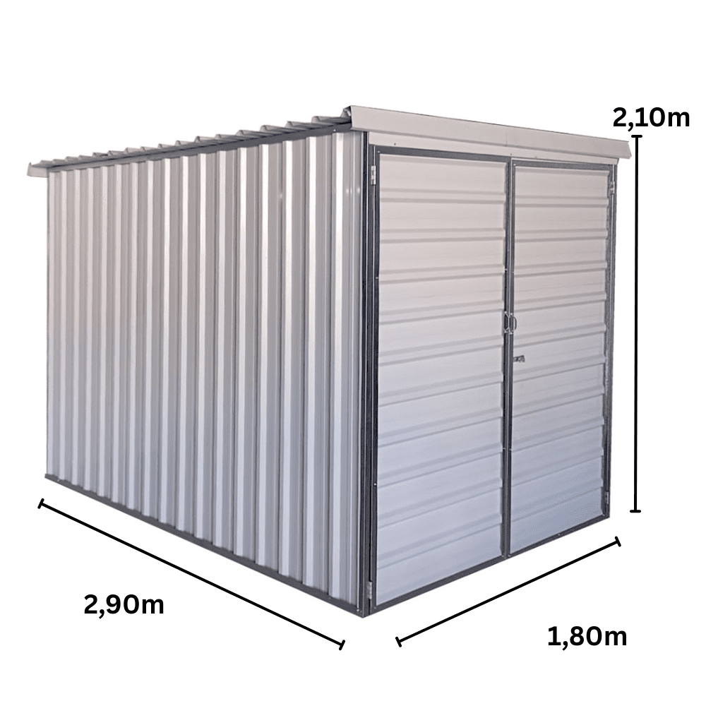 Depósito Metálico de Jardim - Modelo 7 - Imagem 2